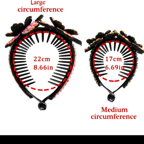 - NEW MEDIUM BLUE HAIR CLIP/CLAW - Picture 2 of 4